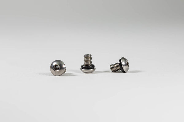 Woodcraft SS Skid Pad Hardware Kit 5x8 Button Head w/o-ring
