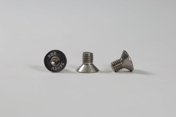 Woodcraft SS Skid Pad Hardware Kit 5x8 Flat Head (NO O-RING)