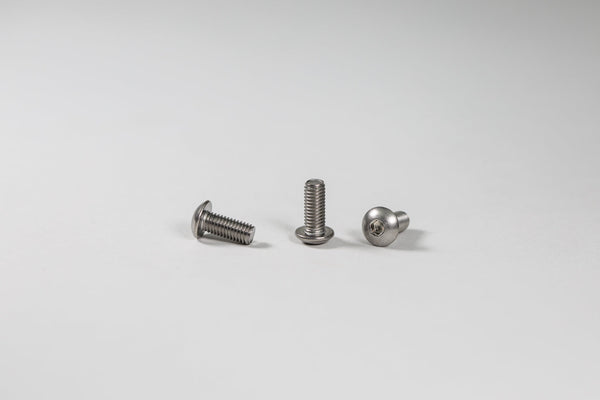 Woodcraft Aluminum Skid Pad Hardware Kit5x12 Button Head NO o-ring