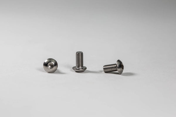 Woodcraft Stainless Skid Pad Hardware Kit 5x10 Button Head (NO O-RING)