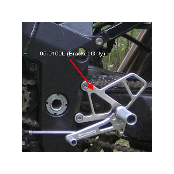 Woodcraft Kawasaki ZX6 , ZX7, ZX9 LHS Bracket