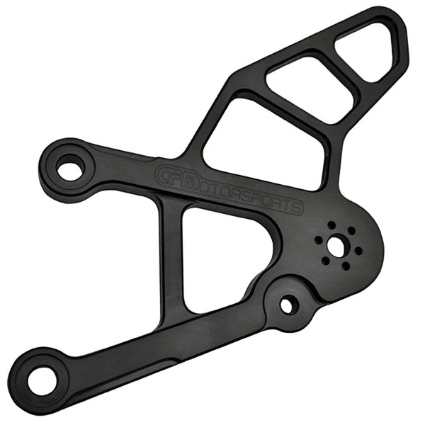 Woodcraft Kawasaki ZX6R LHS Bracket, Eccentric Black