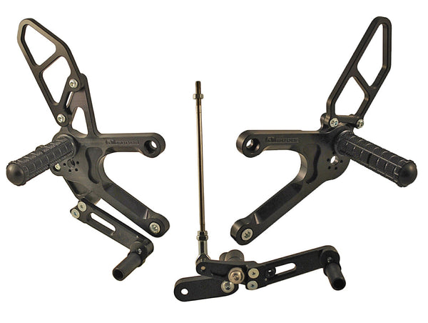 Woodcraft Honda CBR500R/CB500F Complete Rearset - GP Shift