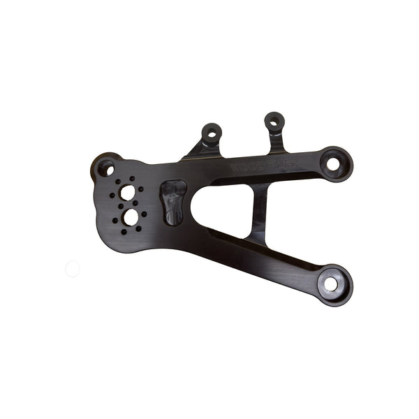 Woodcraft Honda CBR1000RR-R Eccentric Brake Side Bracket, Black