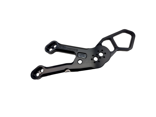 Woodcraft Yamaha R3 LHS Side Rearset Bracket
