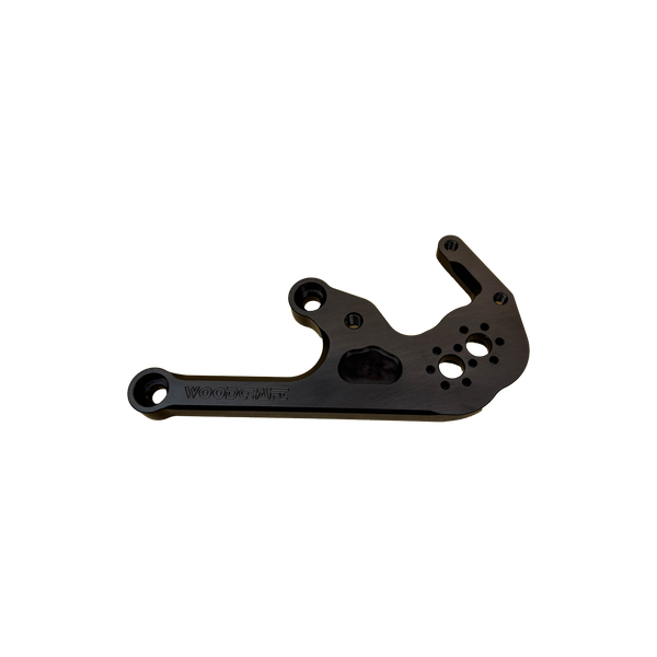 Woodcraft Ducati V2 LH Rearset bracket