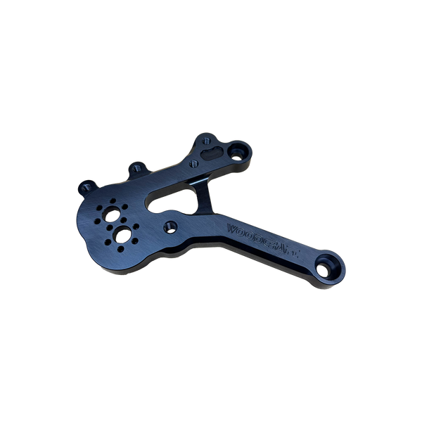 Woodcraft Ducati V2 RH Rearset Bracket
