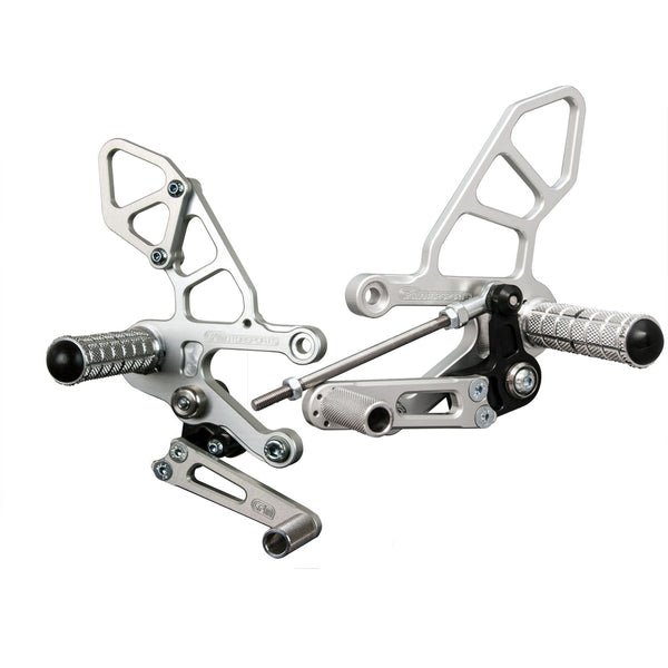Woodcraft Aprilia RSV4 , Tuono V4 GP Shift Complete Rearset W/Pedals