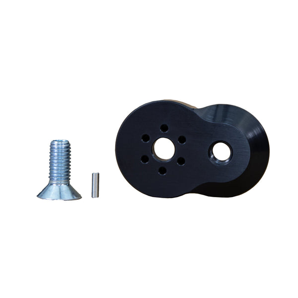 Woodcraft Offset Eccentric Footpeg Mount Plate Set
