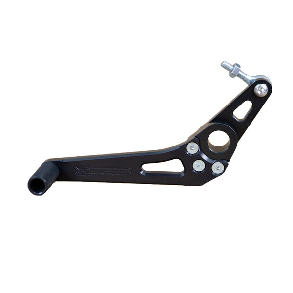 Woodcraft Yamaha R1 (07-08) Shift Pedal Assembly, Standard Shift, Black (hiem inside)