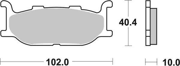 Brembo Brake Pads (07YA27SA)