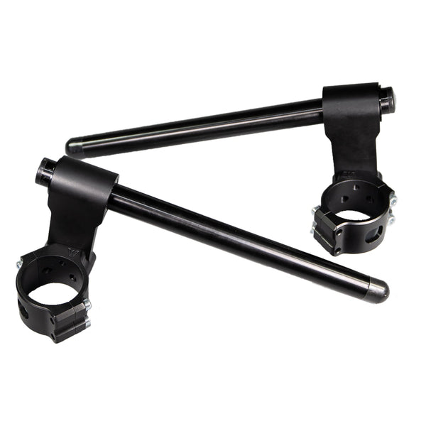 Woodcraft BMW R Nine T 55mm Adjustable Angle 75mm Rise Clip-on Riser with Standard Black Bars