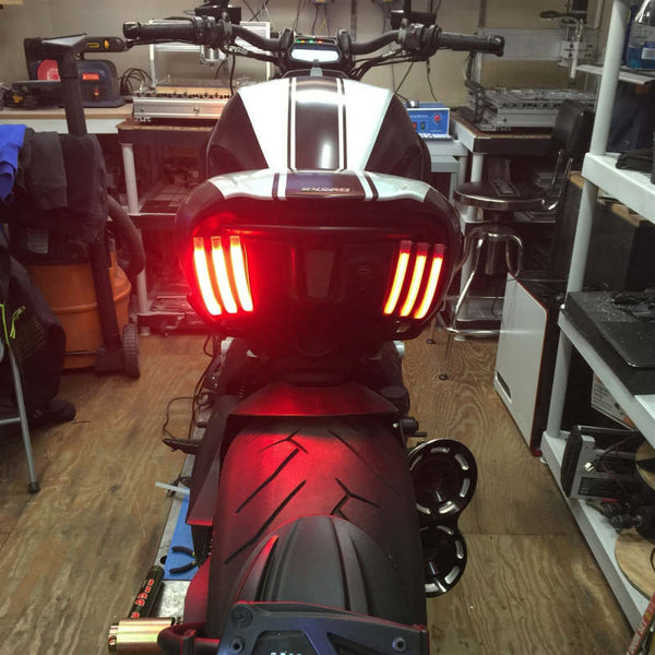 New Rage Cycles 10-19 Ducati Diavel Rear Turn Signals — DVL-RTB-US