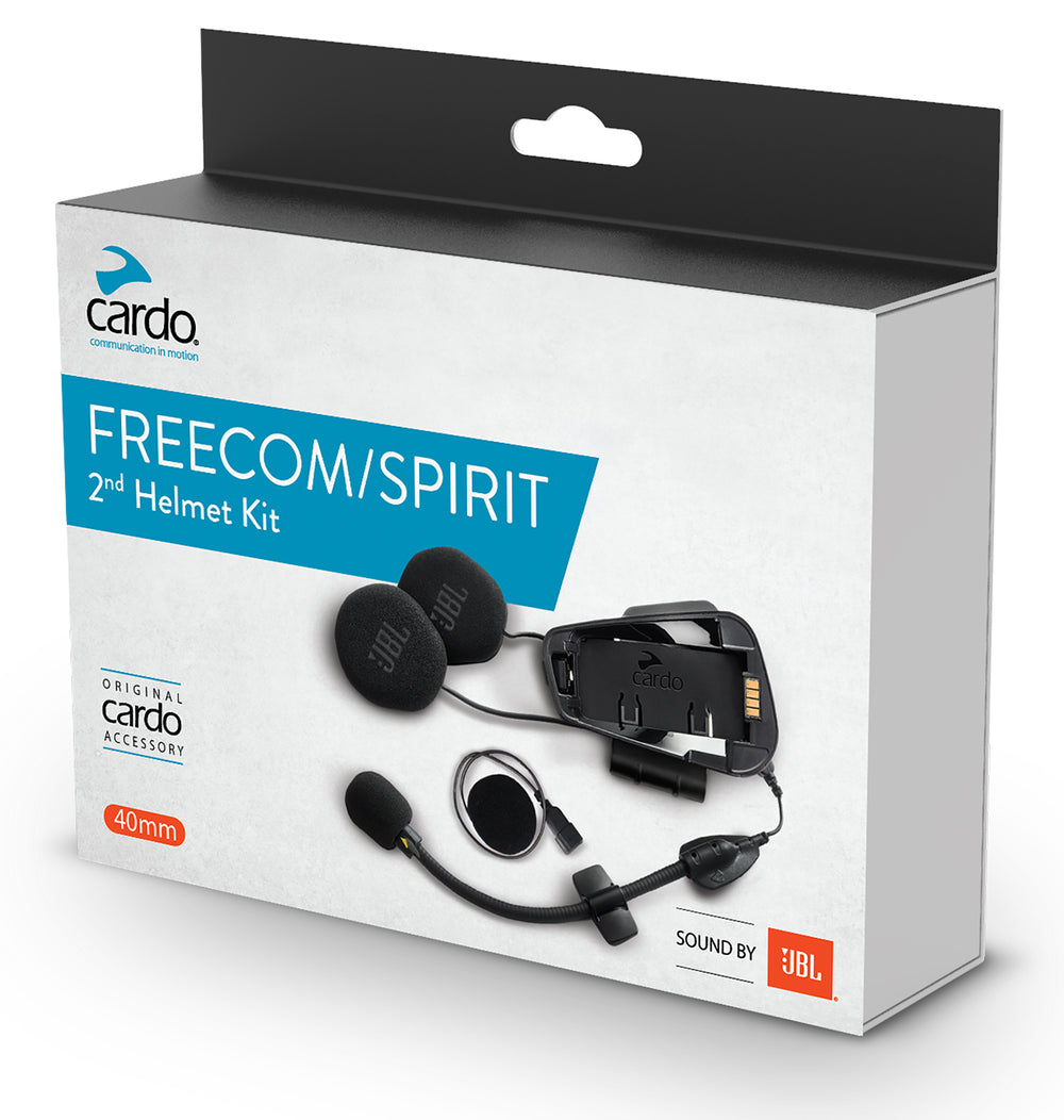 Cardo Freecom / Spirit 2nd Helmet Kit with Sound by JBL