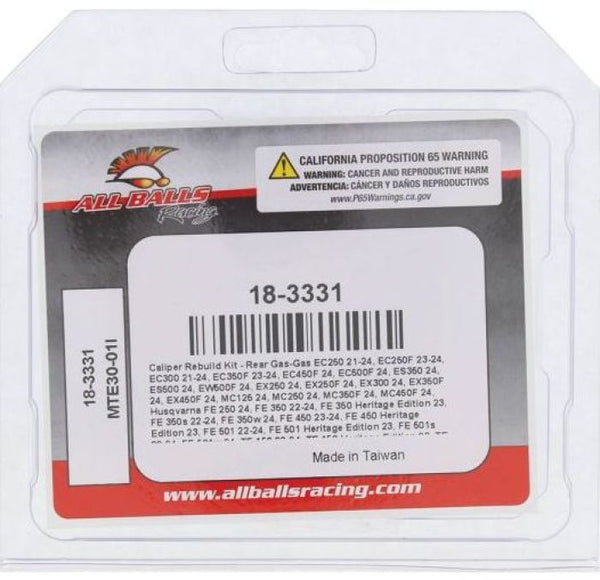 All Balls Brake Caliper Rebuild Kit (18-3331)