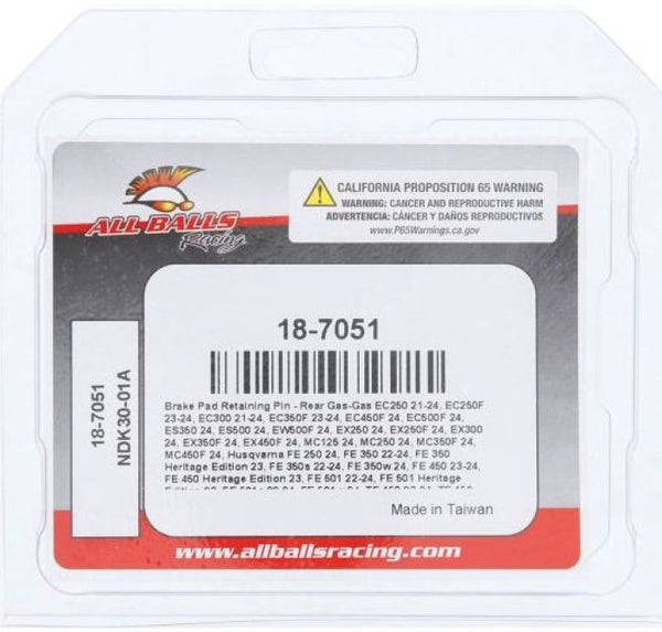 All Balls Brake Caliper Bolt Kit (18-7051)