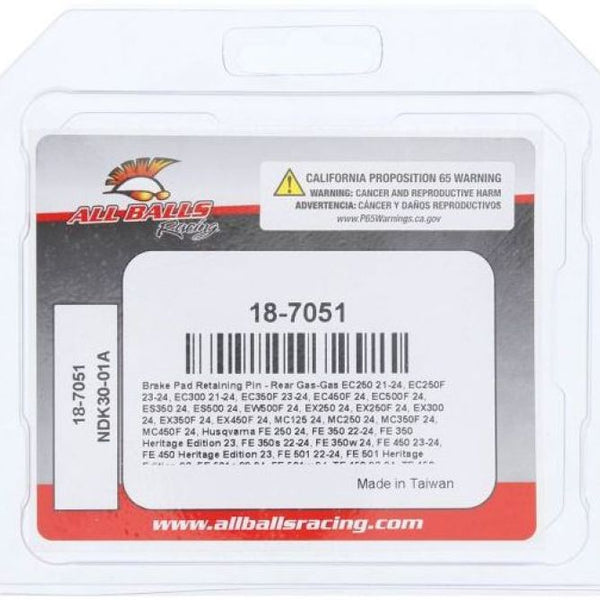Brake Caliper Bolt Kit — Gas-Gas EC125 (2025) +
