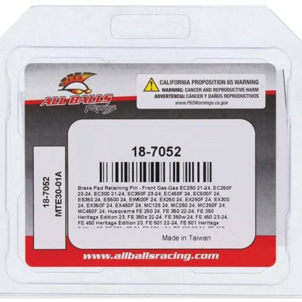 Brake Caliper Bolt Kit — Gas-Gas EC125 (2025) +