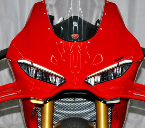 New Rage Cycles 25+ Ducati Panigale/V4 Streetfighter Front Turn Signals — V4-FB-25