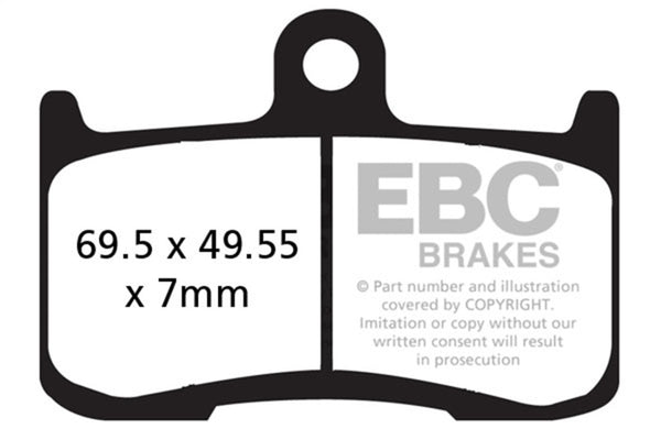 EBC HH Sintered Brake Pads — FA347HH