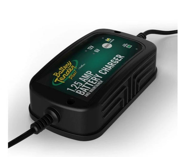 Battery Tender Plus High Efficiency 12V/6V — 1.25A