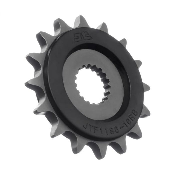 JT Sprockets 525 OE Type Rubber Cushioned Front Sprocket, 16T (JTF1186.16RB)