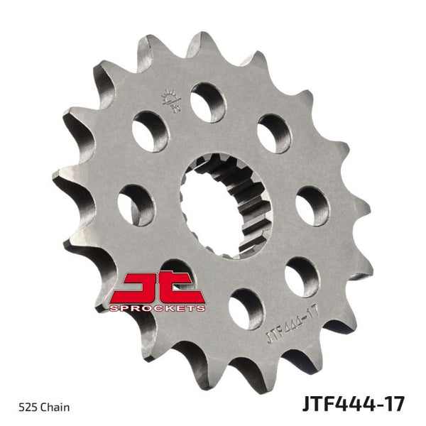 JT Sprockets 525 Steel Front Sprocket, 17T (JTF444.17)