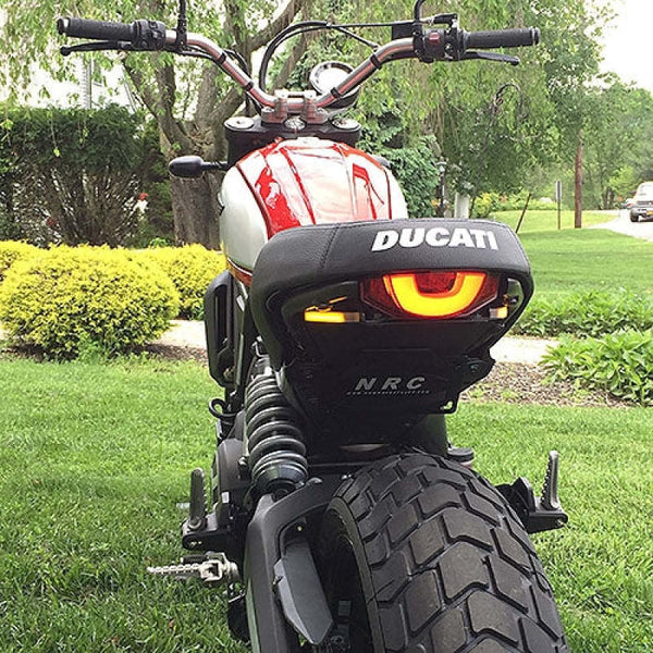 New Rage Cycles 15-17 Ducati Scrambler Classic/Icon/Full Throttle/Urban Enduro Fender Eliminator Kt — ICFU-FE-P