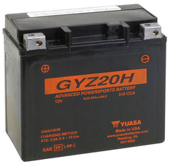 Yuasa GYZ20H Factory Activated AGM Battery