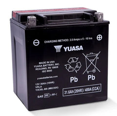 Yuasa YIX30-L-BS-PW High-Performance AGM Battery