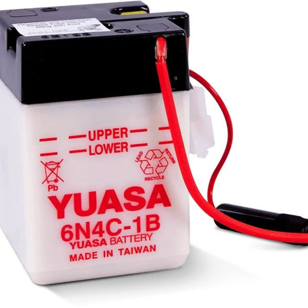 Yuasa 6N4C-1B Conventional 6V Battery