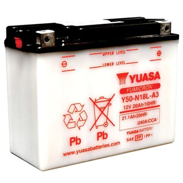 Yuasa Y50-N18L-A3 Conventional Battery