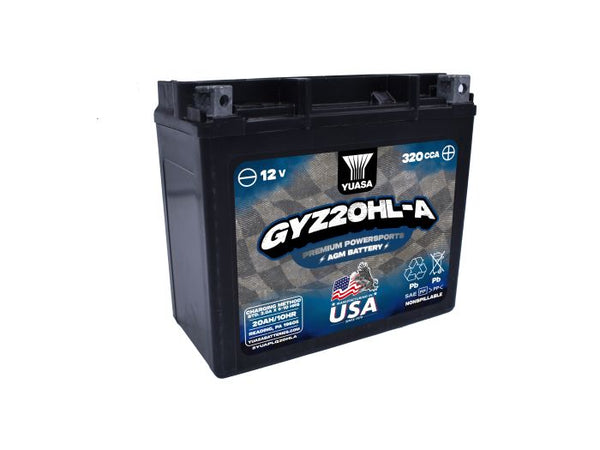 Yuasa GYZ20HL-A High-Performance AGM Battery