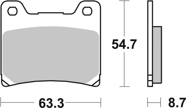 Brembo Brake Pads (07YA11SP)