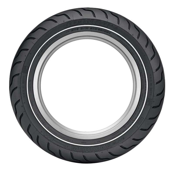 Dunlop American Elite Bias Narrow Whitewall — MT90B16 Rear