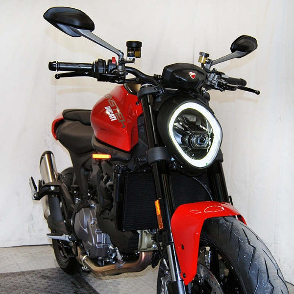 New Rage Cycles 21+ Ducati Monster 937 Front Turn Signals — 937-FB