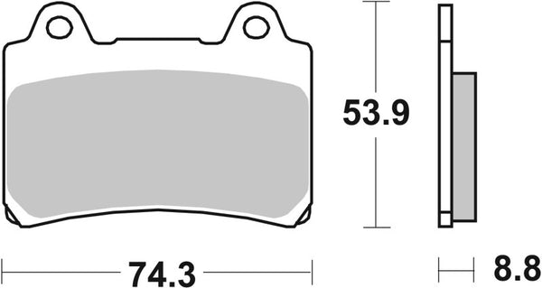 Brembo Brake Pads (07YA35SA)