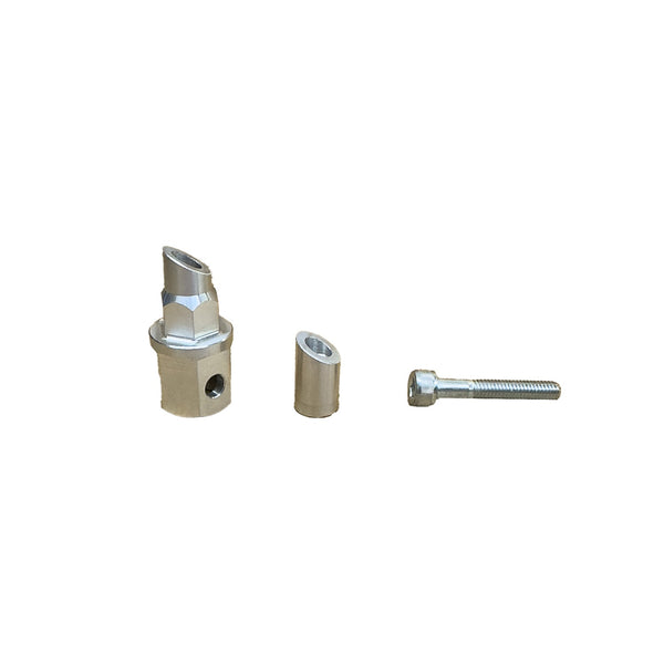 Woodcraft Front Axle Slider Base Kit, Axle Side, Kawasaki Ninja 650 2017-20, Ninja 1000 2014-20, Z900/650 2017-20