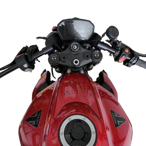 Woodcraft 2024+ Triumph Street Triple RS, 2 1/2" K3 Riser Clipon w/ handlebars