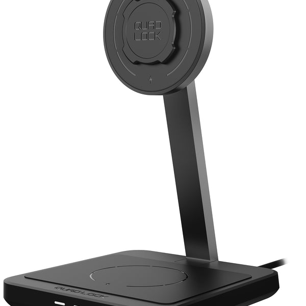 Quad Lock Dual Desktop Wireless Charger