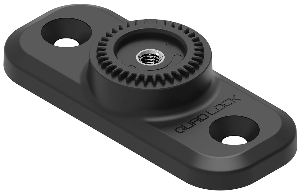Quad Lock 360 Base Flat Rectangular 2-Hole