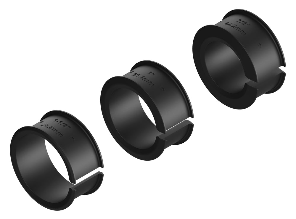 Quad Lock Replacement Handlebar Mount & Bar Clamp Medium Spacer Set