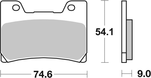 Brembo Brake Pads (07YA24SA)