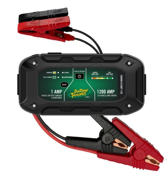 Battery Tender Charge N Start — 1A Charger + 1200A Jump Starter