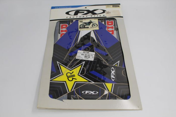 Factory Effex Rockstar Complete Graphic Kit — Yamaha YZ250F (2010-2013)
