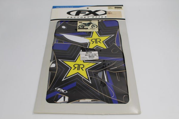 Factory Effex Rockstar Shroud Graphic Kit — Yamaha YZ125 (2002-2014)