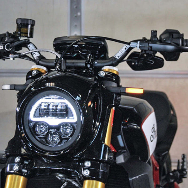 New Rage Cycles 19+ Indian FTR 1200 Front Turn Signals — FTR-FB