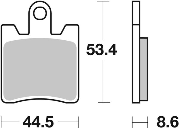 Brembo Brake Pads (07YA09SA)