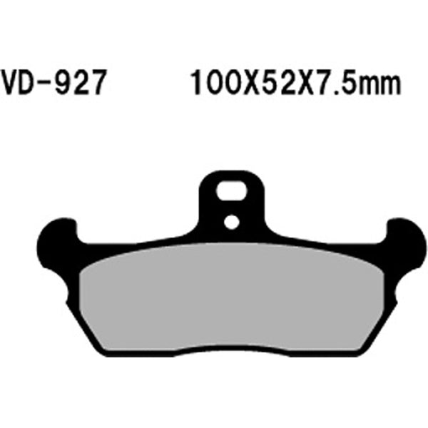 Vesrah Semi-Metallic Brake Pads — VD-927