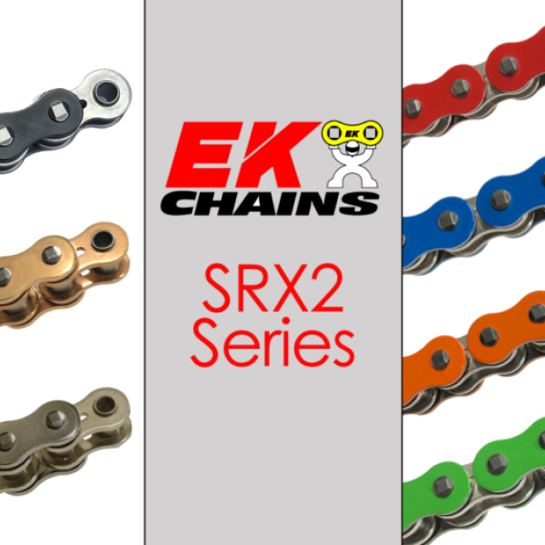 Vortex EK 520 SRX2 Clip Master Semi Press 116 Links — Natural (520SRX2-116)